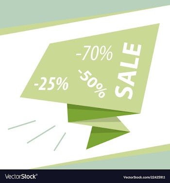 Holiday sale calligraphy calligraphic banner sale vector image