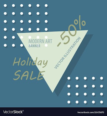 Holiday sale calligraphy calligraphic banner sale vector image