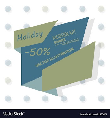 Holiday sale calligraphy calligraphic banner sale vector image