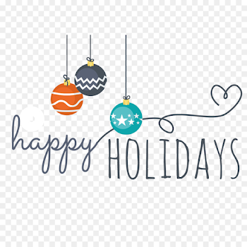 Holiday Winter vacation New Year Clip art - Happy winter WordArt ...