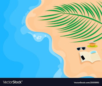 Holidays and relaxing vector image
