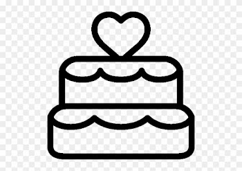 Holidays Wedding Cake Icon - Free Wedding Photo Booth Props
