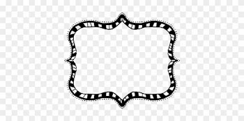 Hollis Hemmings Is Two Peas Learning - Doodle Frame Clip Art