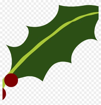 Holly And Berries Clip Art Collection Of Free Berries - Holly Leaf Png