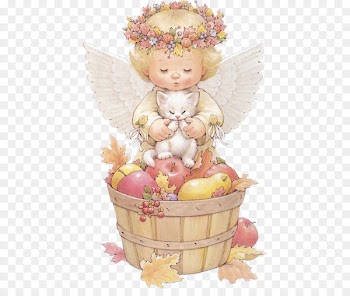 HOLLY BABES Angel Christmas Clip art - angel 