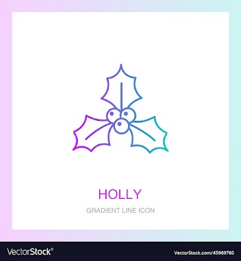holly creative icon from new year icons