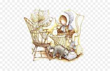Holly Hobbies Cookbook Drawing Rubber stamp Hobby - Afternoon tea 
