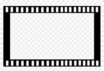 Hollywood Filmstrip Film Frame Clip Art - Film Strip Frame Png