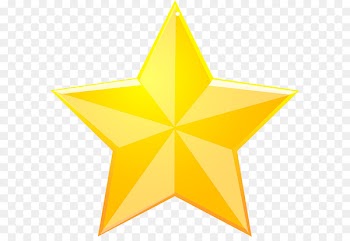 Hollywood Star Amazon.com Gold Metallic color - Golden Christmas Star Png 
