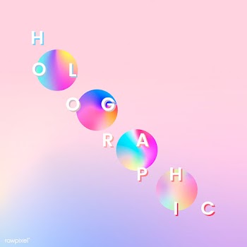 Holographic illustration | Free stock vector - 557553