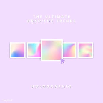 Holographic illustration | Free stock vector - 557555