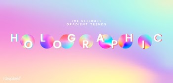 Holographic illustration | Free stock vector - 557559