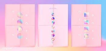 Holographic illustration | Free stock vector - 557560