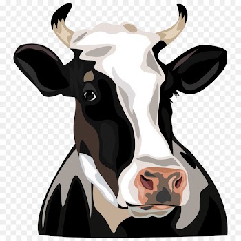 Holstein Friesian cattle Clip art - Cow Head 