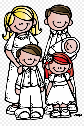 Holy Family Black And White Clip Art - Holy Family Black And White Clip Art