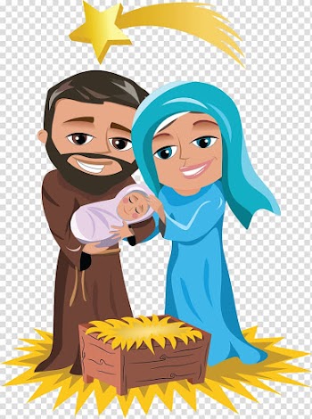 Holy Family Nativity of Jesus Nativity scene Christmas Child Jesus, Jesus transparent background PNG clipart