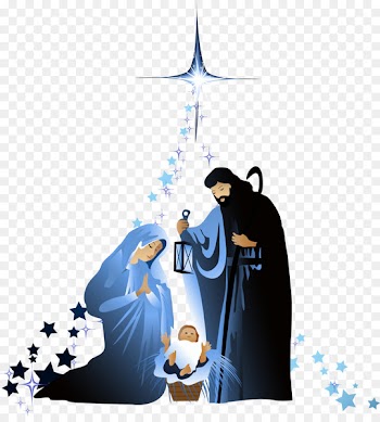 Holy Family Nativity of Jesus Nativity scene Christmas - Christian vector material 