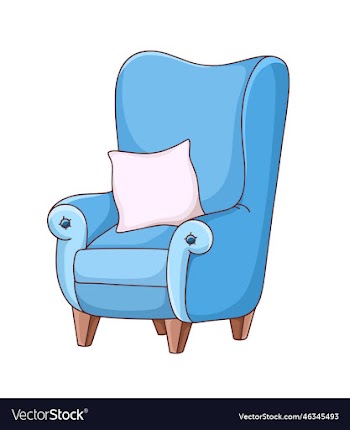 home armchair chair cartoon image