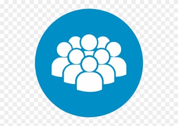 Home - Blue People Icon Png
