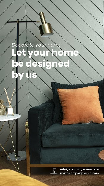 Home decor Instagram story template, | Free PSD Template - rawpixel