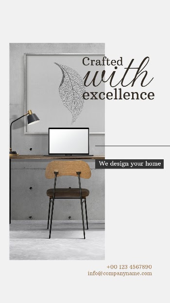 Home decor Instagram story template, | Free PSD Template - rawpixel
