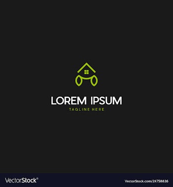 Home ecology creative business logo design vector image