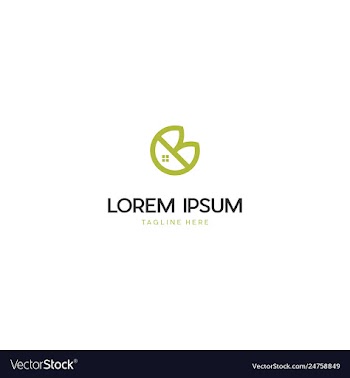 Home ecology creative business logo design vector image