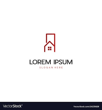 Home housing creative business logo vector image
