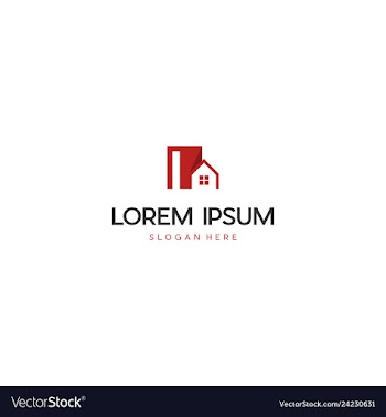 Home housing creative business logo vector image
