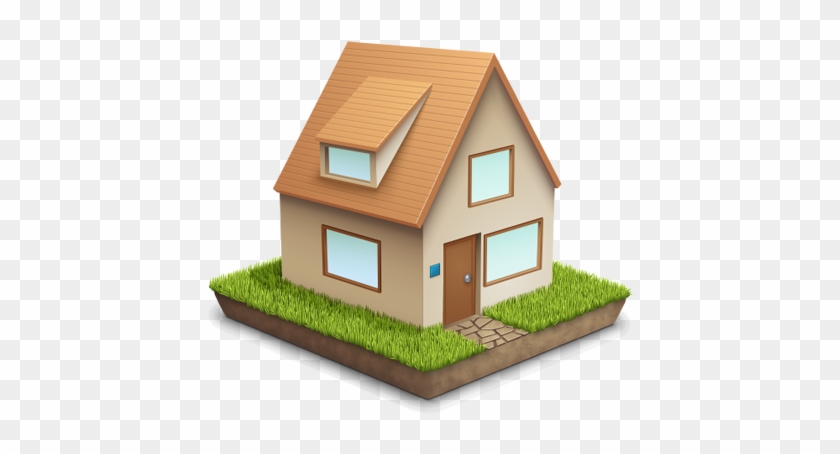 Home Icon 3d Png - House 3d Vector Png
