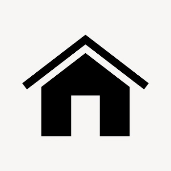Home icon, flat graphic psd | Free Icons - rawpixel