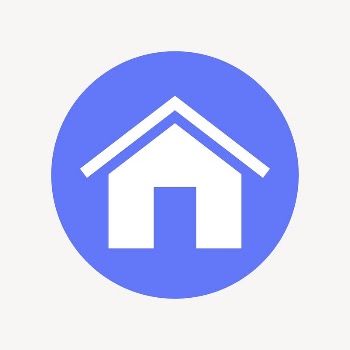 Home icon, flat graphic psd | Free Icons - rawpixel
