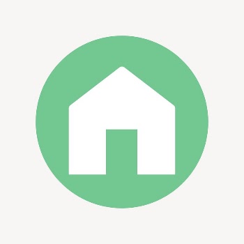Home icon, flat graphic psd | Free Icons - rawpixel