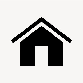 Home icon, flat graphic vector | Free Icons - rawpixel