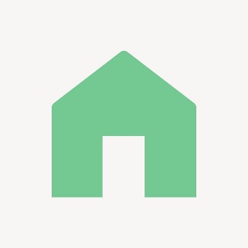 Home icon, flat graphic vector | Free Icons - rawpixel