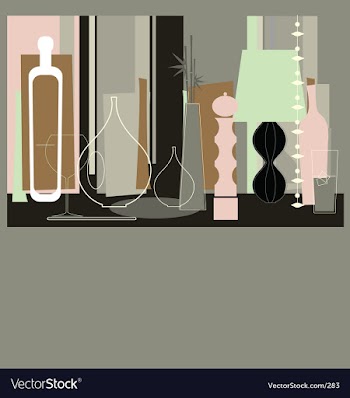 Home interior illustration vector image