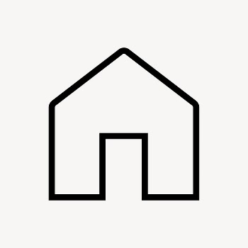 Home line icon, minimal design | Free Icons - rawpixel