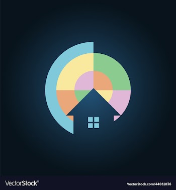 home logo template for real estate company