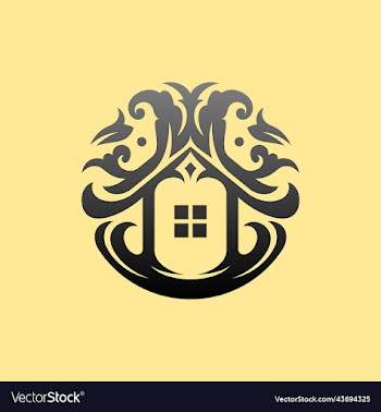 home ornament luxury realty logo