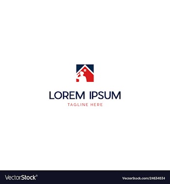 Home patriotism creative business logo vector image