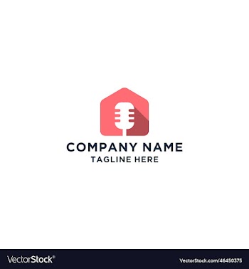 home podcast logo design template