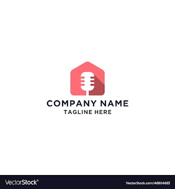 home podcast logo design template