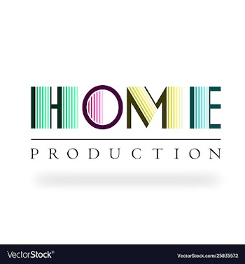 Home production logo vector image