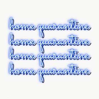 Home quarantine during the coronavirus pandemic neon sign  | Free  transparent png - 2312392