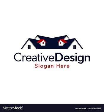 Home realty residential creative business logo vector image