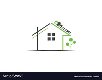 home repair roofing remodeling handyman logo