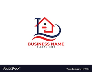 home repair roofing remodeling handyman logo