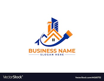 home repair roofing remodeling handyman logo