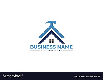 home repair roofing remodeling handyman logo