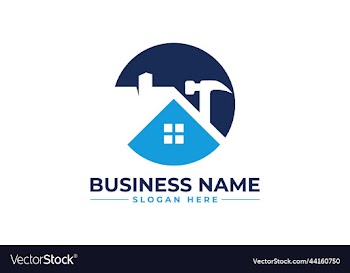 home repair roofing remodeling handyman logo